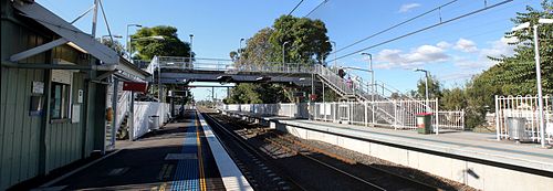 Yennora railway station